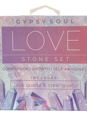 Gypsy Soul Love 2pcs crystal Set